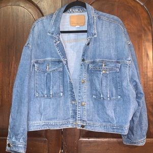 American Eagle jean jacket XL